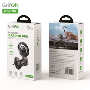 Автодержатель GrifON GF-209 магнитный чёрный