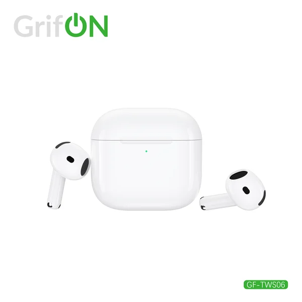 Наушники GrifON GF-TWS06 Earbuds не вакуум белые