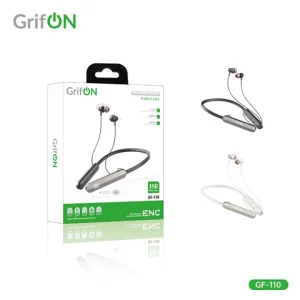 Наушники GrifON GF-110 bluetooth 5,4 Sport вакуум черные