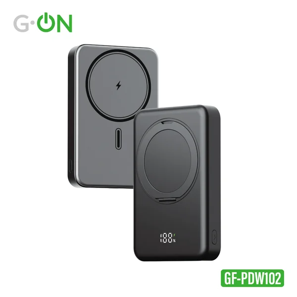 Внешний аккумулятор G-ON GF-PDW102 10000mAh PD22.5W+MagSafe 15W чёрный - фото 1