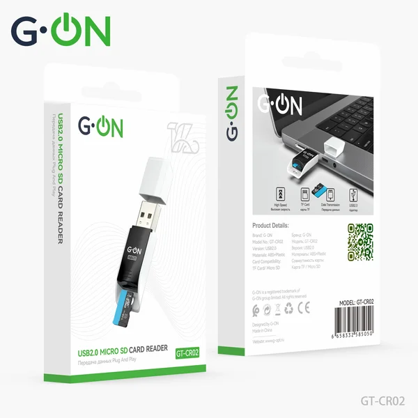 Card Reader G-ON GT-CR02 белы