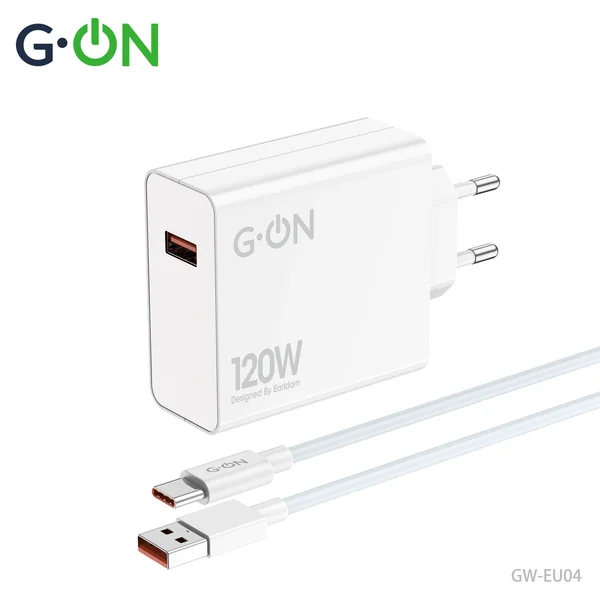 СЗУ USB G-ON GW-EU04 PD 120W+кабельType-C белый