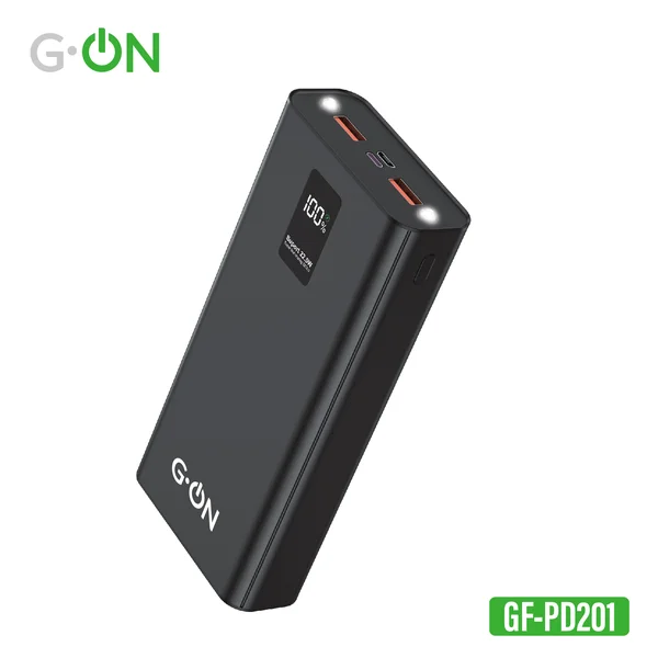 Внешний аккумулятор G-ON GF-PD201 20000mAh PD22.5W чёрный - фото 1